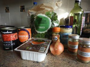 ingredients for curry