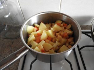 frying veg