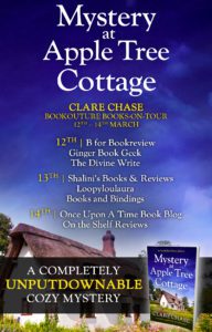 Mystery at Apple Tree Cottage blog tour banner