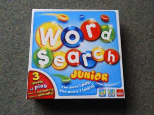 Wordsearch Junior box front