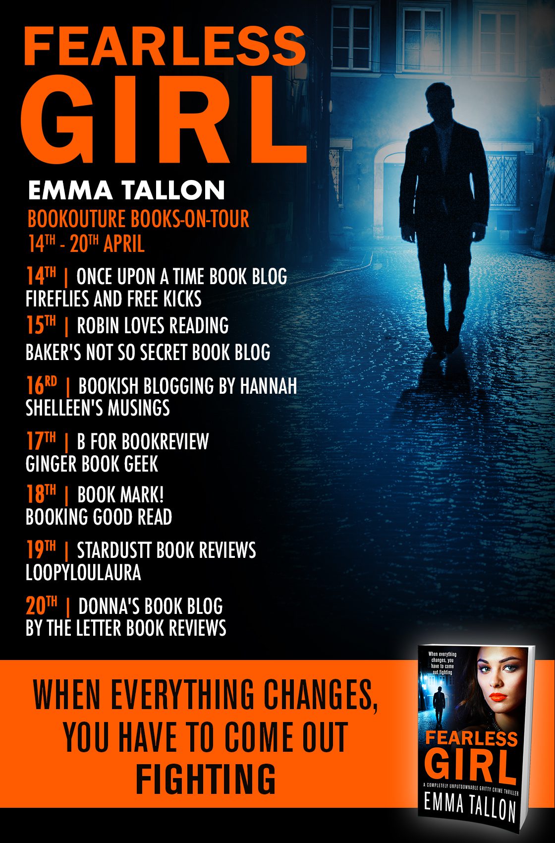 Fearless Girl blog tour banner