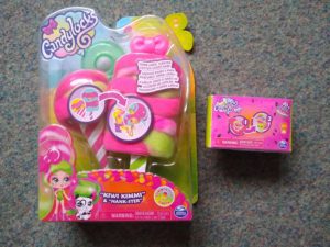 Candylocks doll and pets in packaging