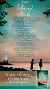 The Island Girls blog tour banner