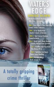 Water's Edge blog tour banner