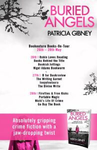 Buried Angels book tour banner