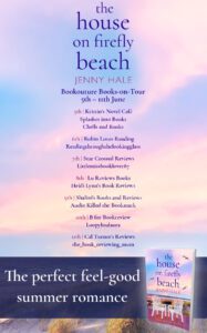 The House on Firefly Beach blog tour banner