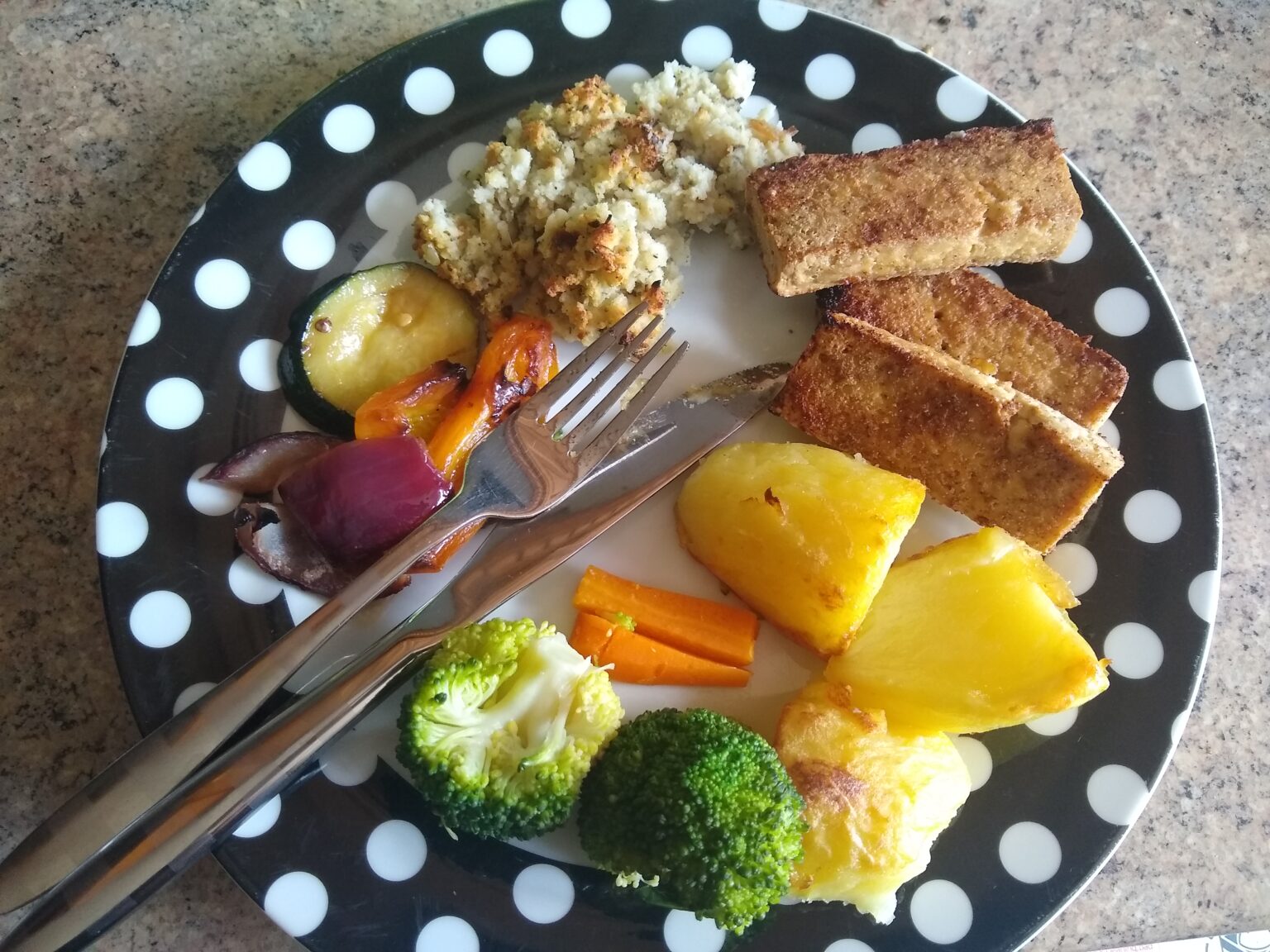 Vegan roasted tofu | loopyloulaura