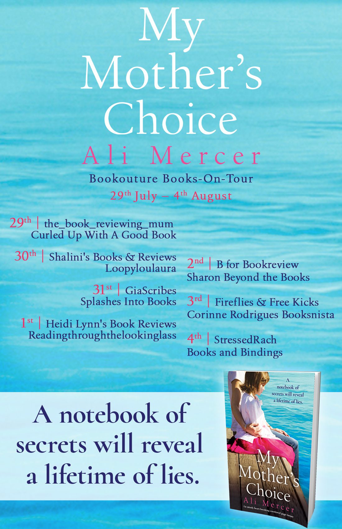 My Mother's Choice blog tour banner