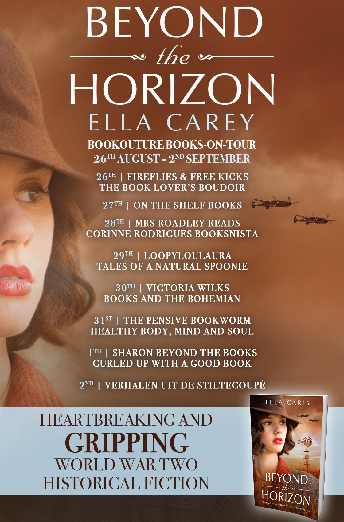 Beyond the Horizon blog tour banner