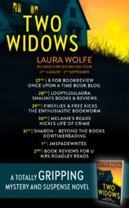 Two Widows blog tour banner