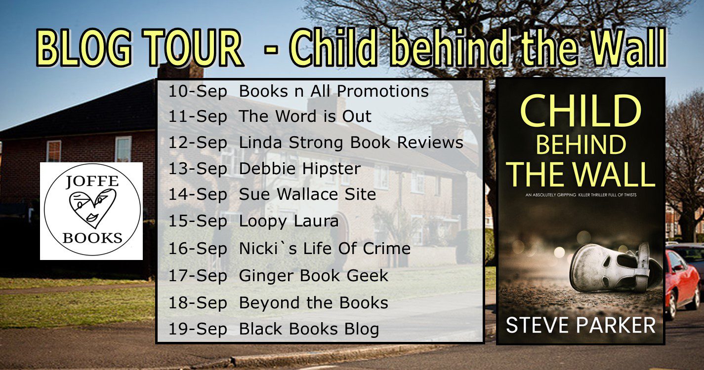 Child Behind The Wall blog tour banner