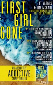 First Girl Gone blog tour banner