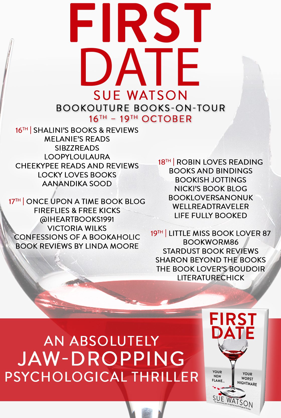 First Date blog tour banner