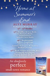 Home At Summer's End blog tour banner