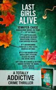 Last Girls Alive blog tour banner