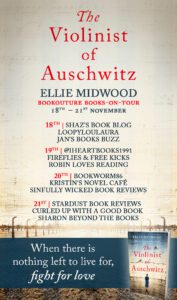 The Violinist of Auschwitz blog tour banner