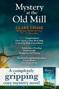 Mystery at the Old Mill blog tour banner