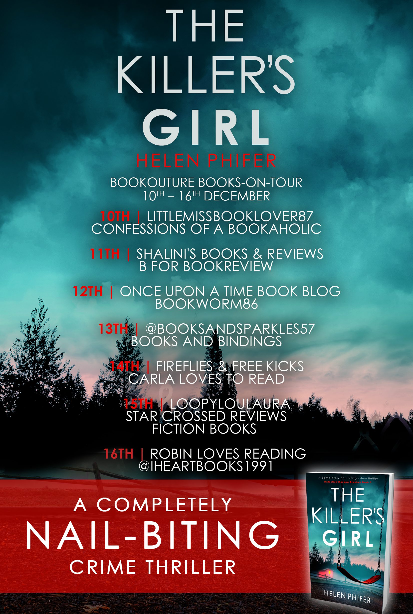 The Killer's Girl blog tour banner