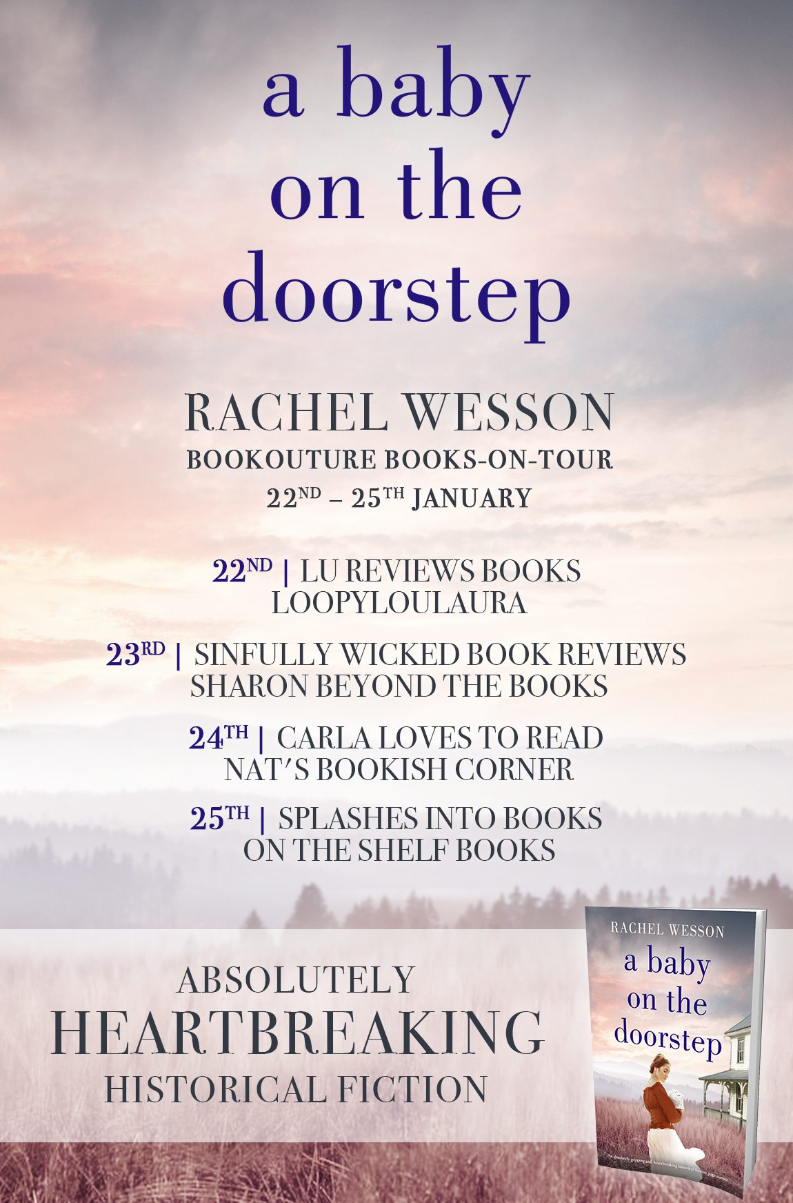 A Baby on the Doorstep blog tour banner