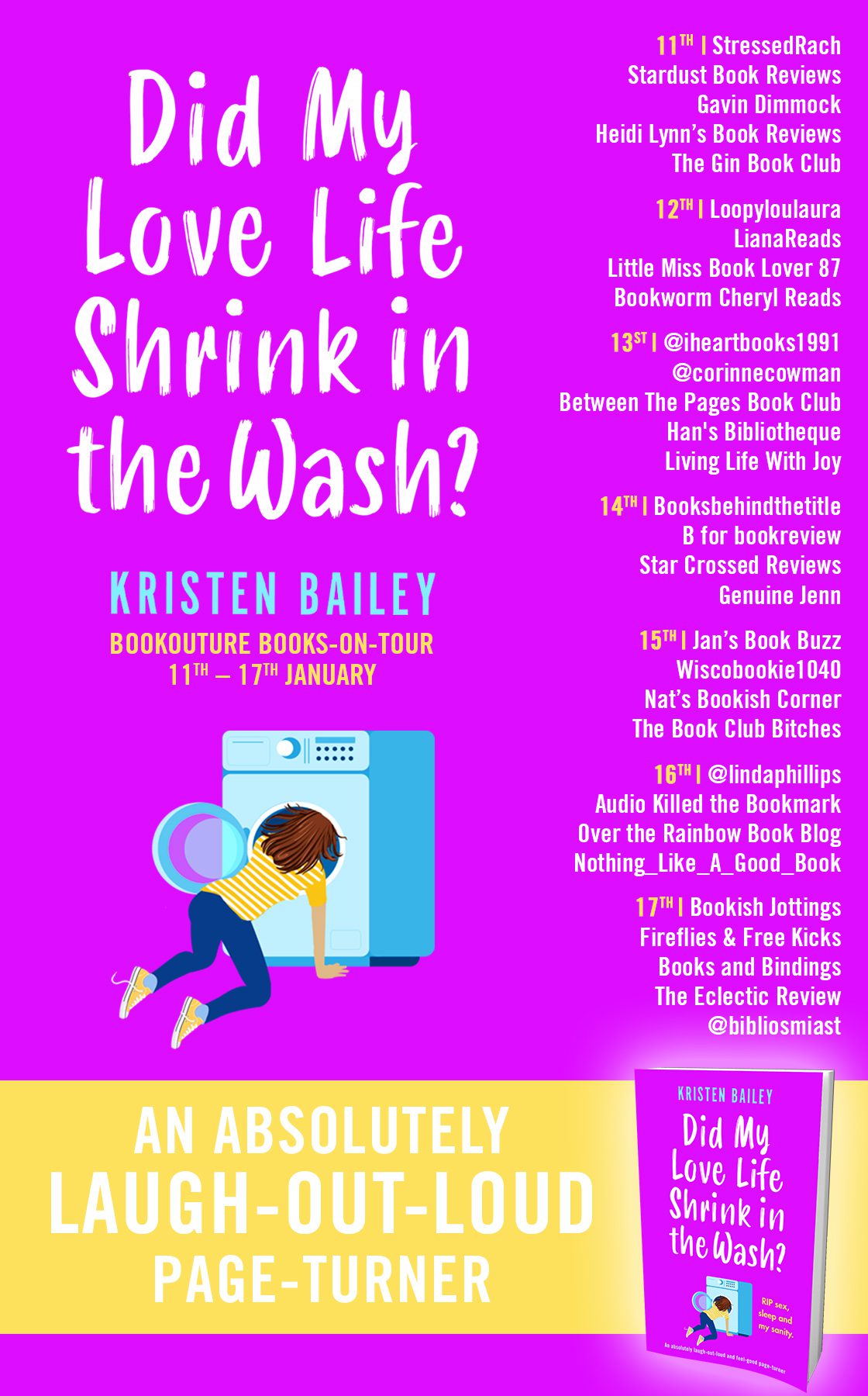 Did My Love Life Shrink in the Wash? blog tour banner