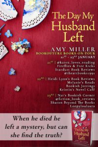 The Day My Husband Left blog tour banner