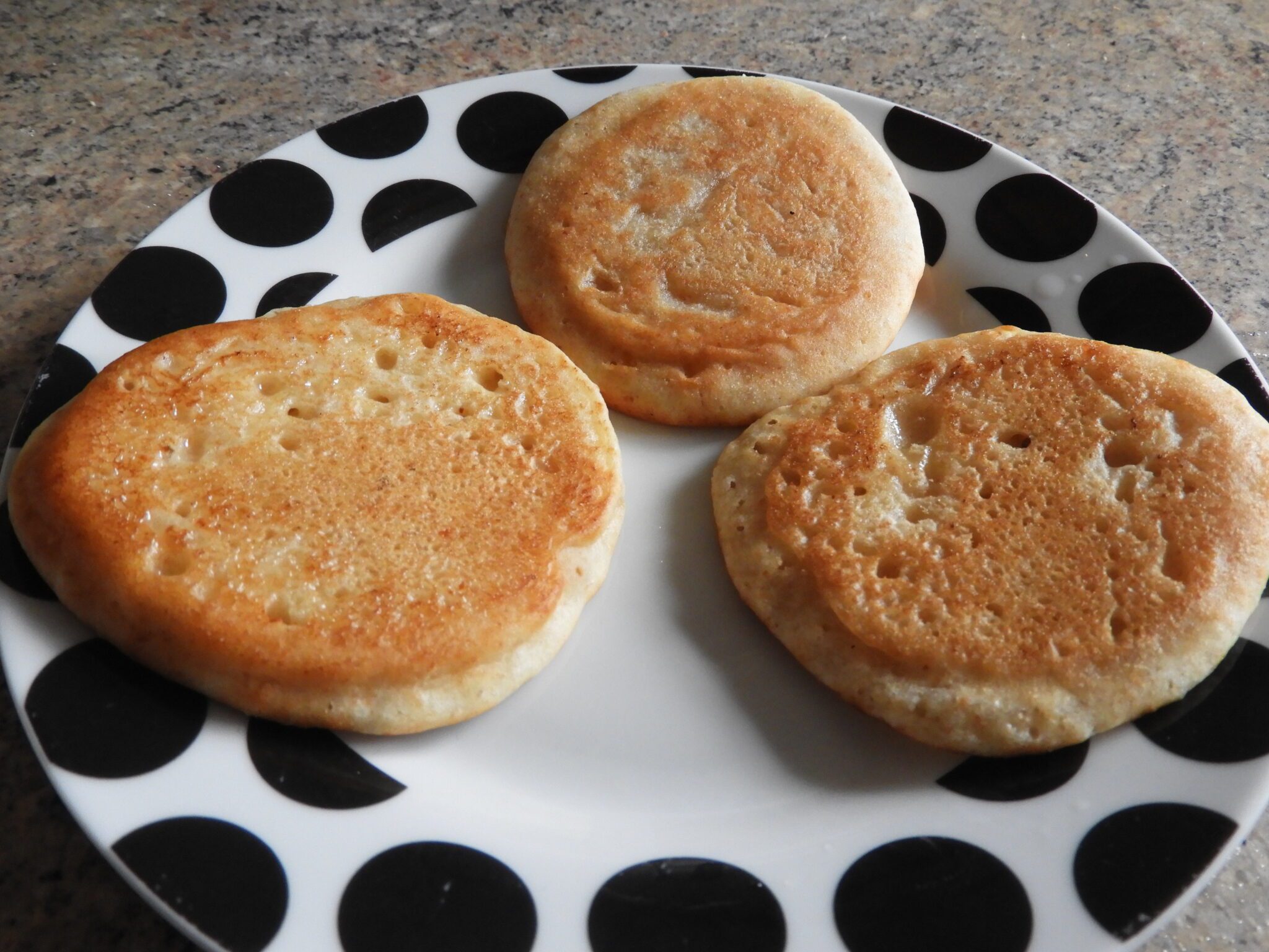 Quick vegan drop pancakes loopyloulaura