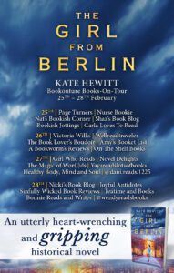 The Girl from Berlin blog tour banner