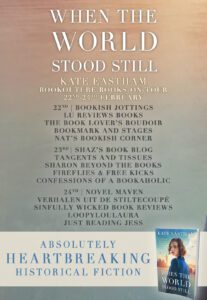 When The World Stood Still blog tour banner