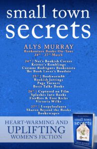 Small Town Secrets blog tour banner