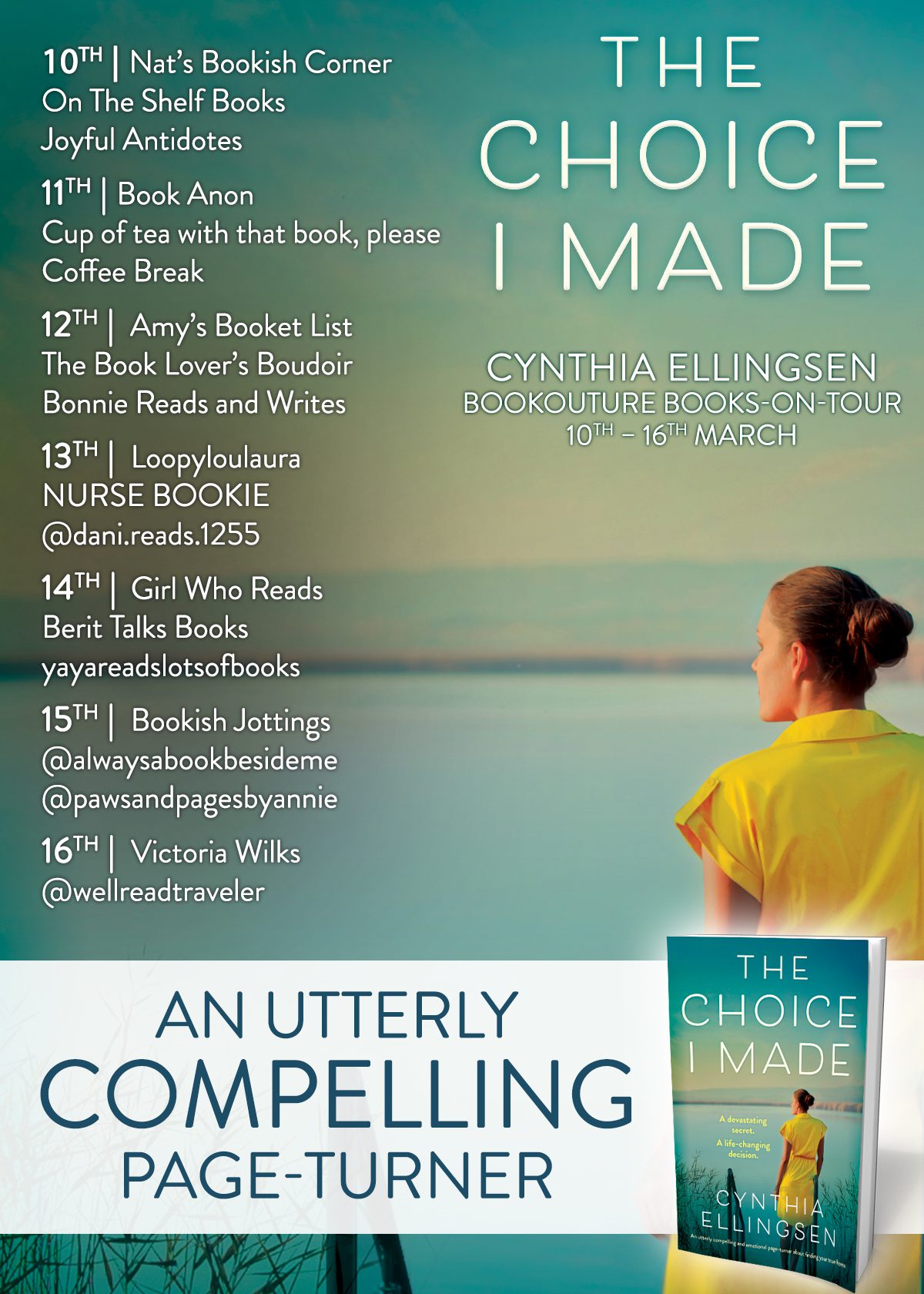 The Choice I Made blog tour banner