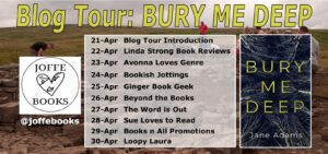 Bury Me Deep blog tour banner