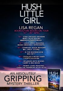Hush Little Girl blog tour banner