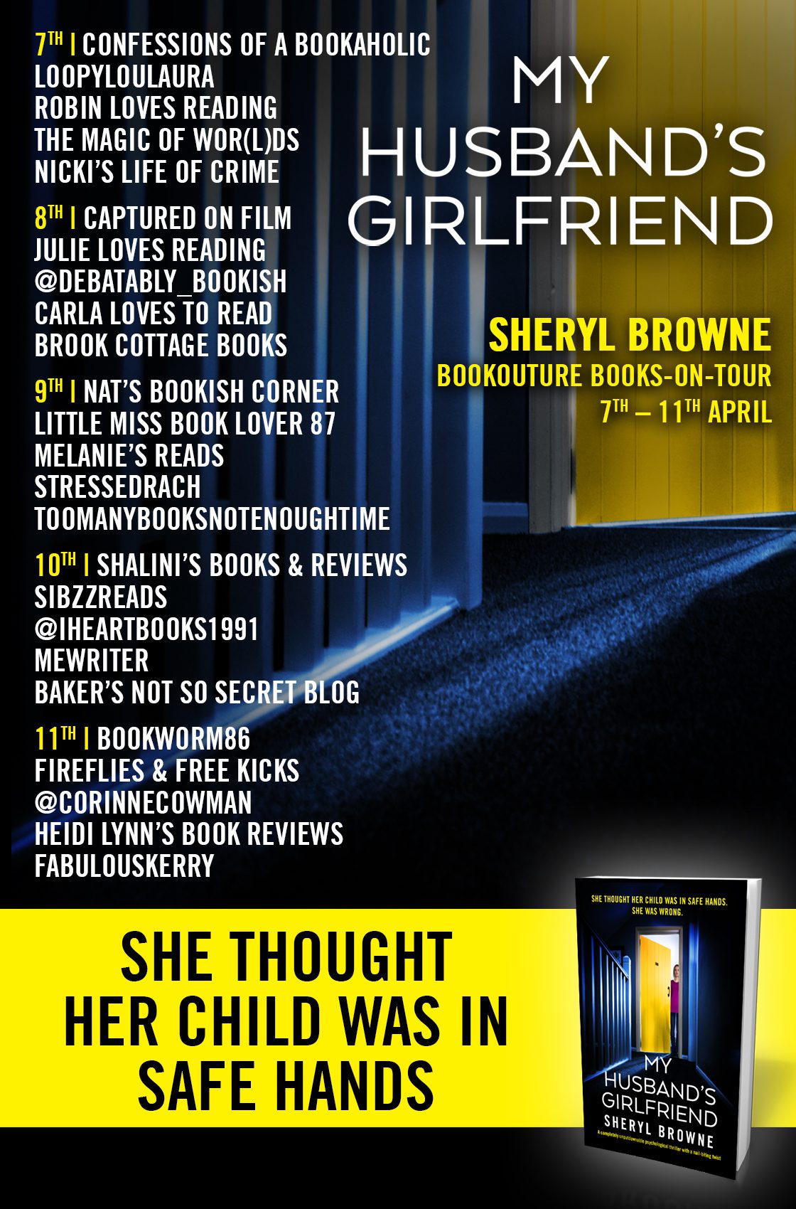 My Husband's Girlfriend blog tour banner