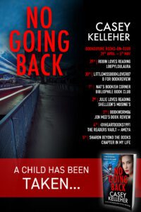 No Going Back blog tour banner