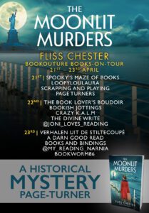 The Moonlit Murders blog tour banner