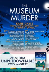 The Museum Murder blog tour banner