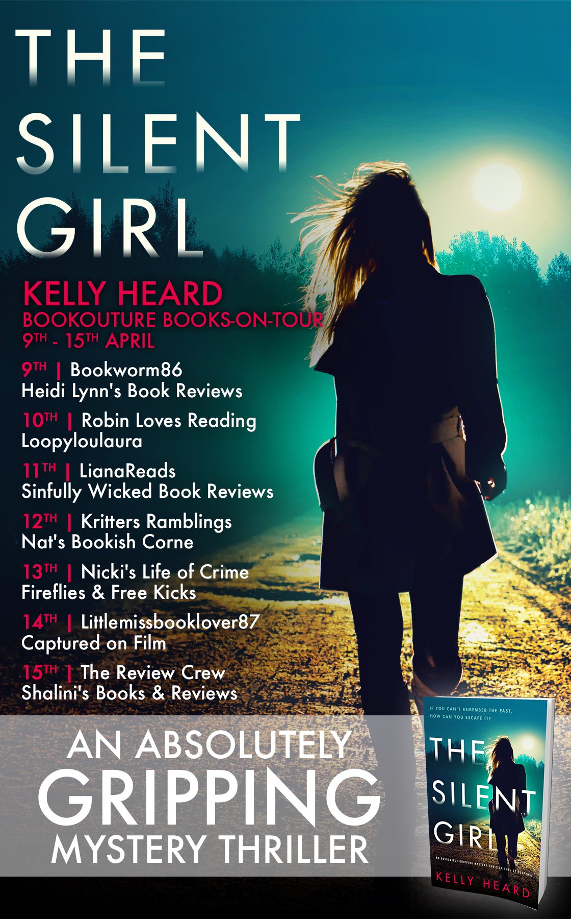 The Silent Girl blog tour banner