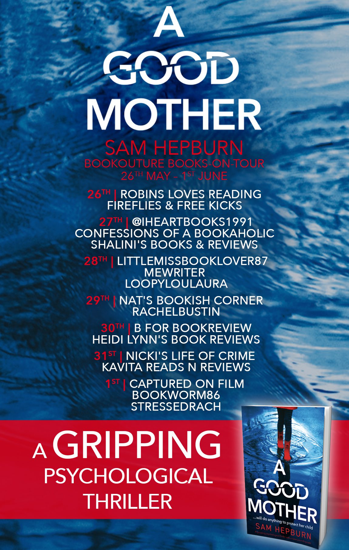 A Good Mother blog tour banner