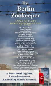 The Berlin Zookeeper blog tour banner