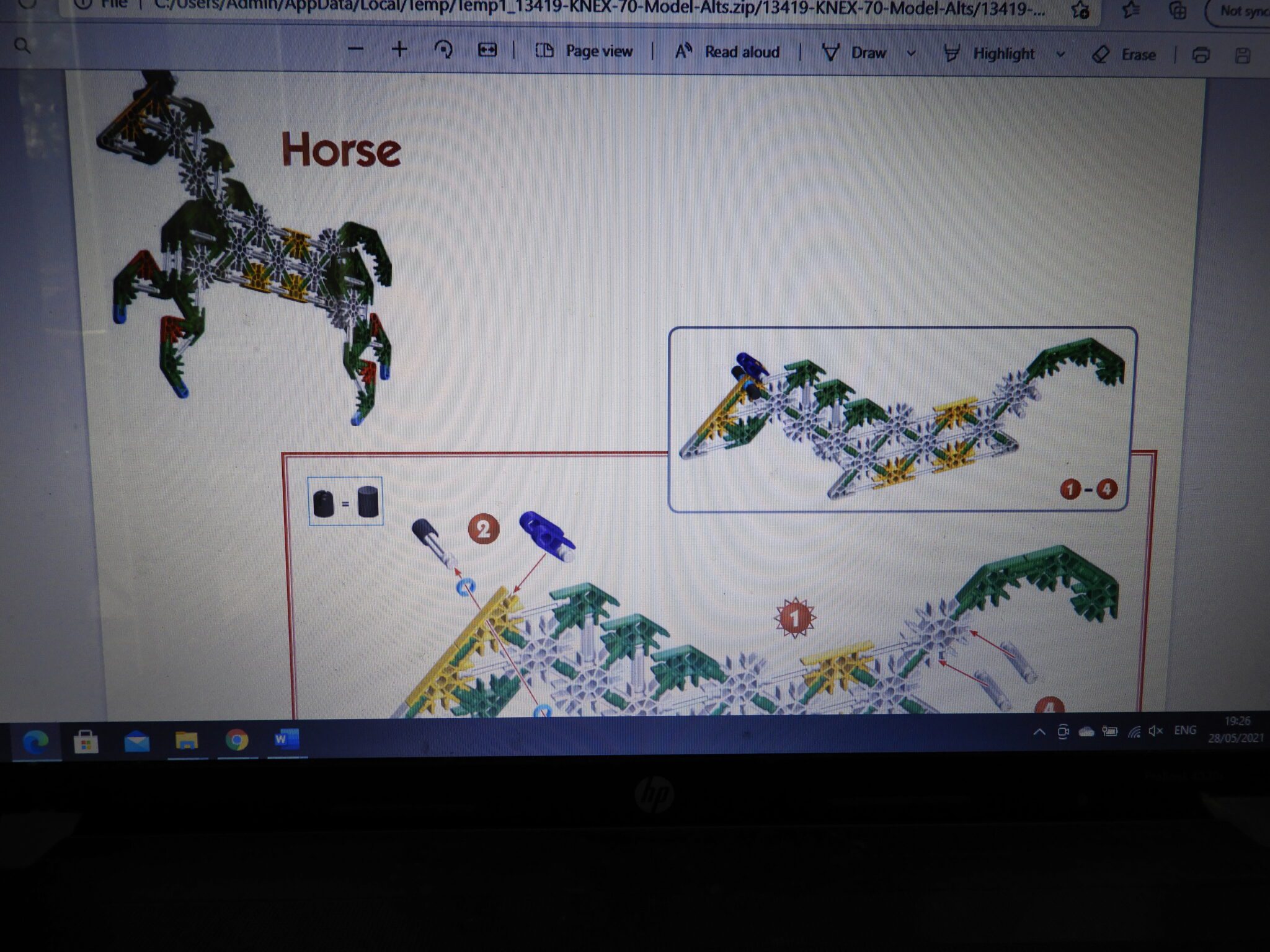 Click and create with K'Nex toy review loopyloulaura