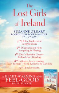 The Lost Girls of Ireland blog tour banner