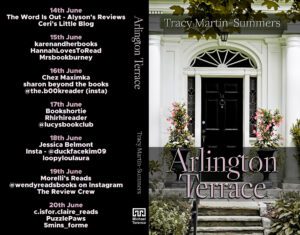 Arlington Terrace blog tour banner