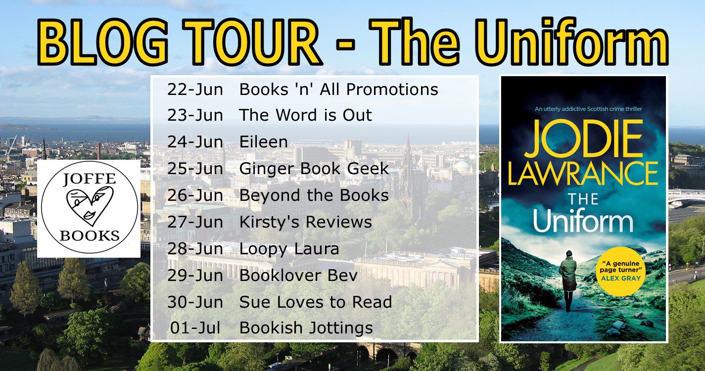 The Uniform blog tour banner