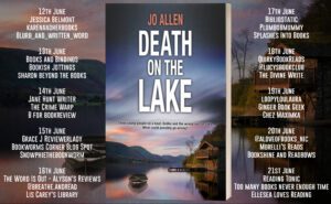 Death on the Lake blog tour banner