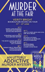 Murder at the Fair blog tour banner