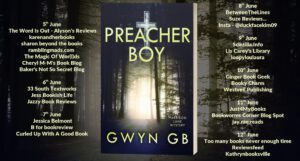 Preacher Boy blog tour banner