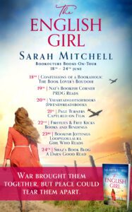 The English Girl blog tour banner