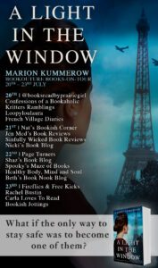 A Light in the Window blog tour banner