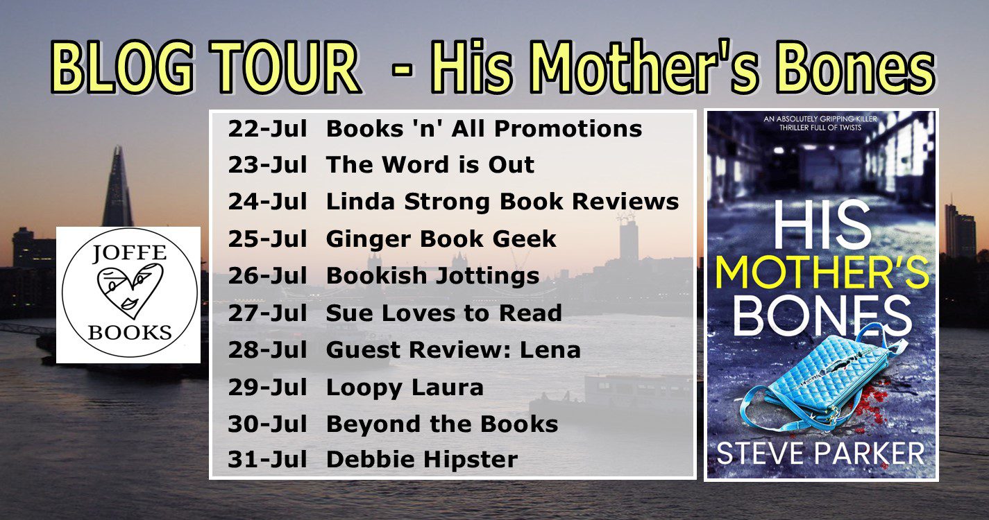 His Mother's Bones blog tour banner