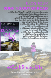 Running Out Of Road blog tour banner